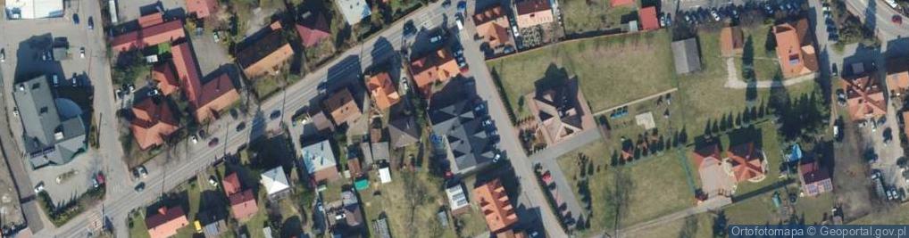 Zdjęcie satelitarne Studio Figura Niepołomice