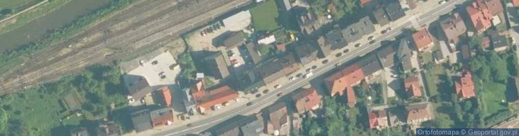 Zdjęcie satelitarne Studio Figura Sucha Beskidzka