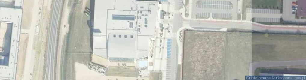 Zdjęcie satelitarne Tarnowskie Termy