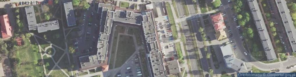 Zdjęcie satelitarne Top Gym Stalowa Wola