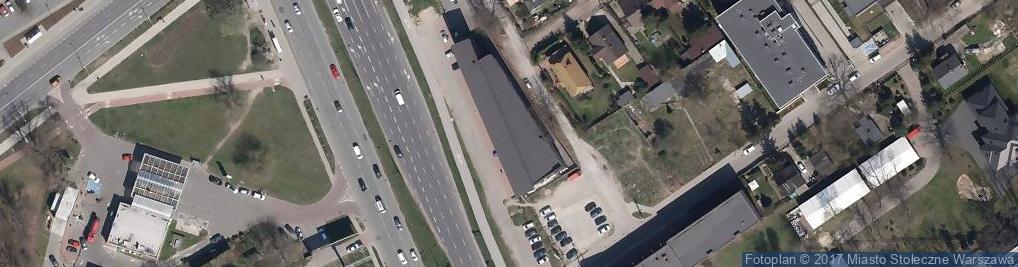 Zdjęcie satelitarne Total Fitness Białołęka