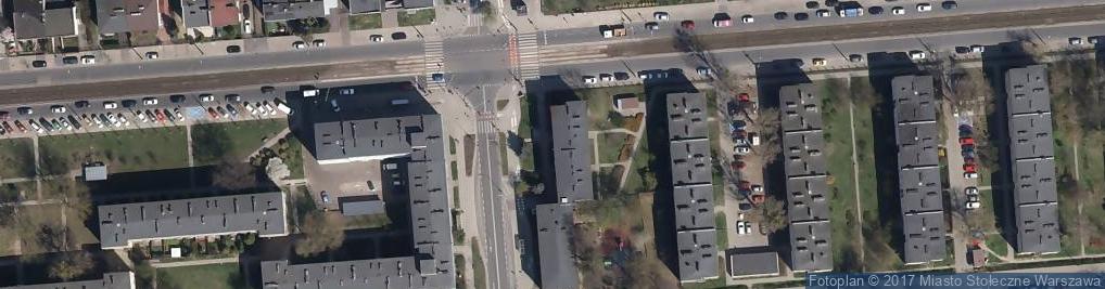 Zdjęcie satelitarne Wolskie Centrum Kultury