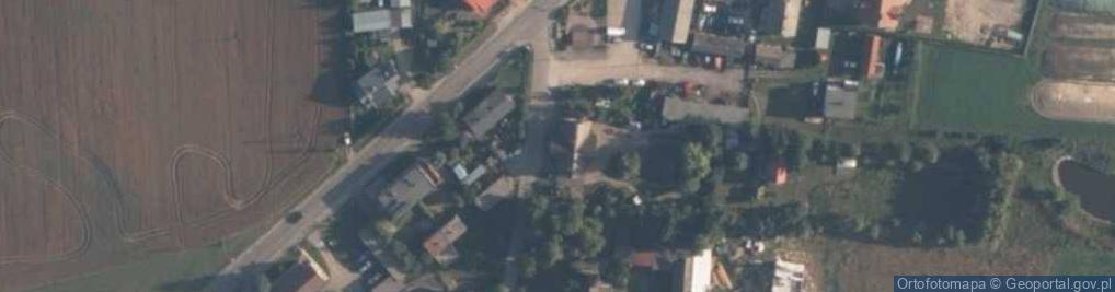 Zdjęcie satelitarne Chata kaszubska