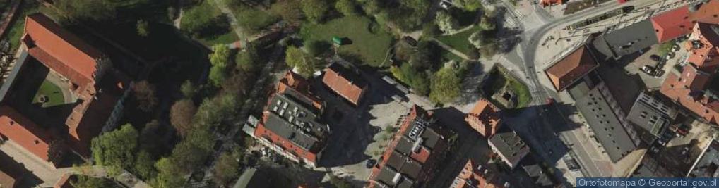 Zdjęcie satelitarne Dom Gazety Olsztyńskiej
