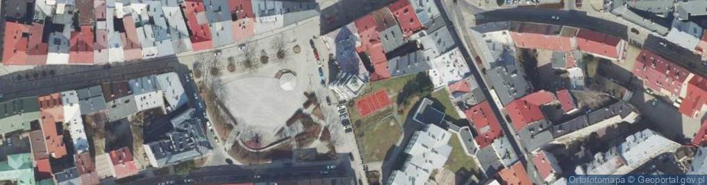 Zdjęcie satelitarne Dzwonów i Fajek