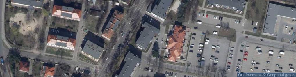 Zdjęcie satelitarne Garnizonu Ostrowskiego