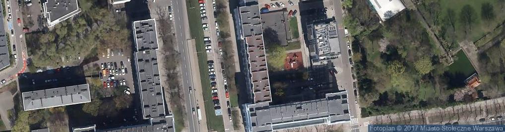 Zdjęcie satelitarne Genowefy i Franciszka Stanisława Malinowskich-Wiśniewskich