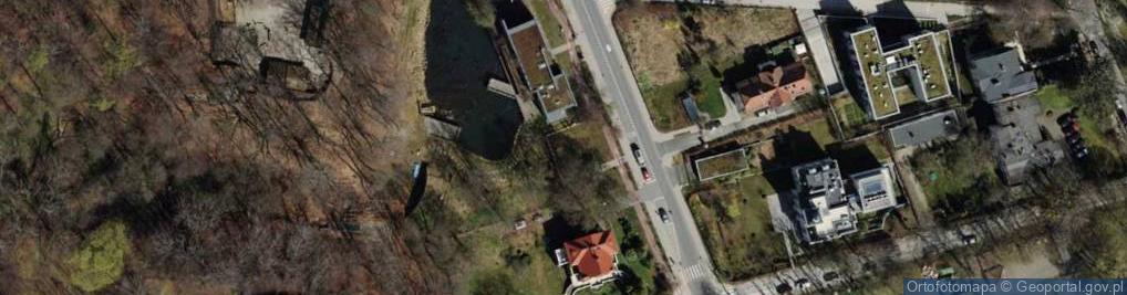 Zdjęcie satelitarne Grodzisko w Sopocie