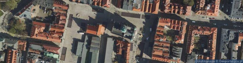 Zdjęcie satelitarne Historii Miasta Poznania