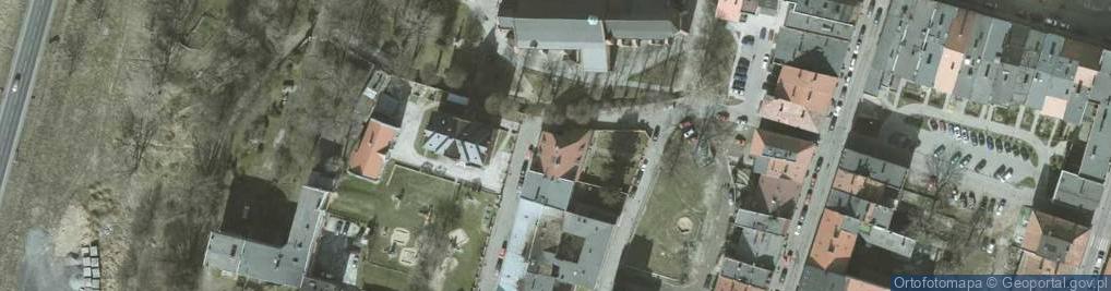 Zdjęcie satelitarne Izba Pamiątek z Laboratorium dr. Frankensteina