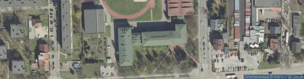 Zdjęcie satelitarne Izba Pamięci Narodowej