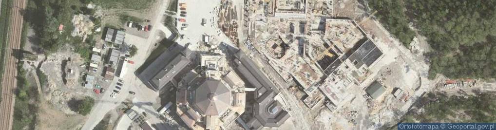 Zdjęcie satelitarne Jana Pawła II w Centrum Jana Pawła II Nie lękajcie się!