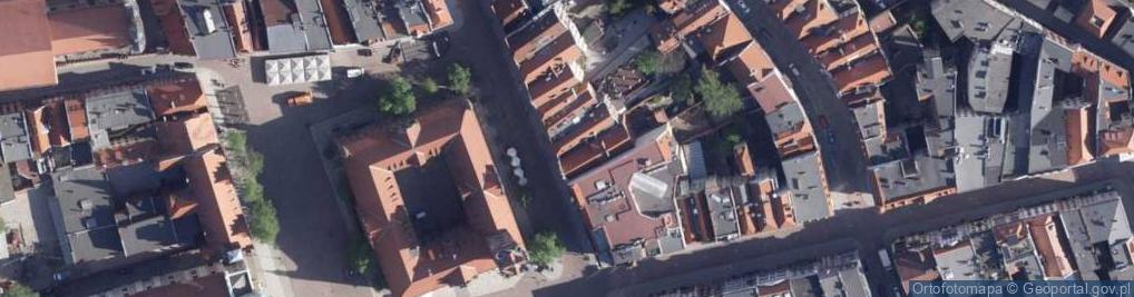 Zdjęcie satelitarne Kamienica Pod Gwiazdą