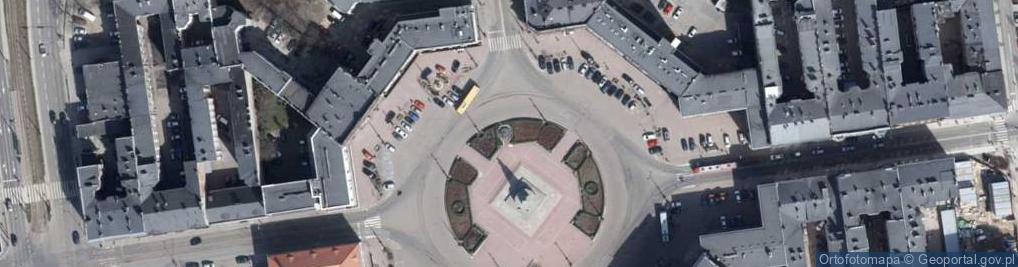 Zdjęcie satelitarne Kanału Dętka