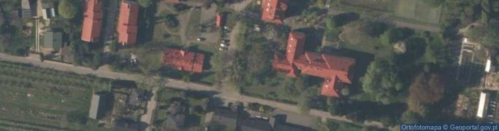 Zdjęcie satelitarne Lasu i Drewna