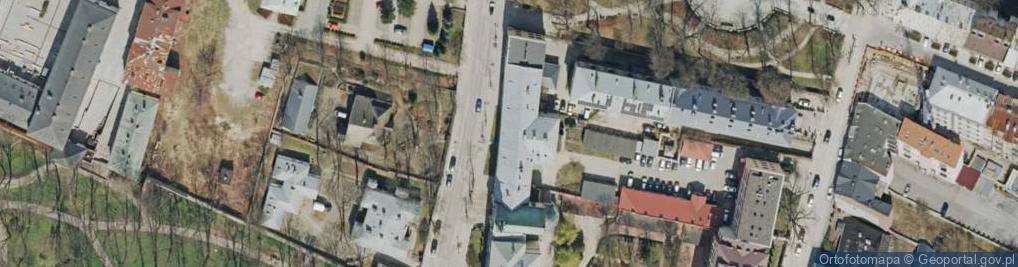 Zdjęcie satelitarne Lat Szkolnych Stefana Żeromskiego