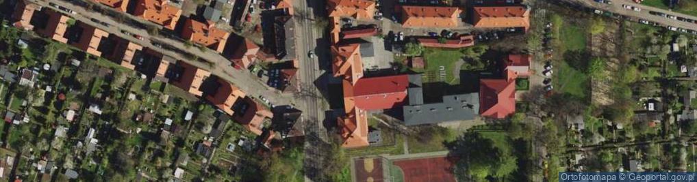 Zdjęcie satelitarne Miejskie im. Maksymilia Chroboka