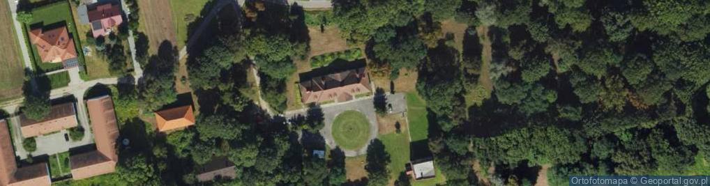 Zdjęcie satelitarne Muzeum Archeologiczne, oddział w Nowej Hucie - Branicach