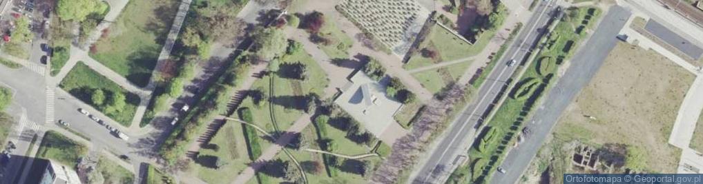 Zdjęcie satelitarne Muzeum Archeologiczno-Historyczne