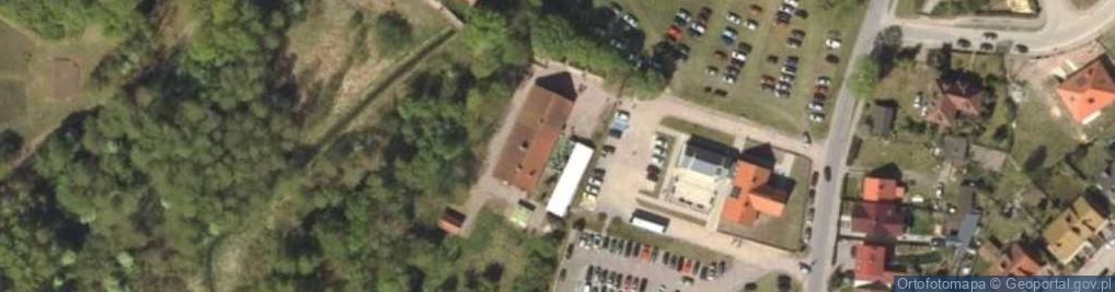 Zdjęcie satelitarne Muzeum Budownictwa Ludowego – Park Etnograficzny