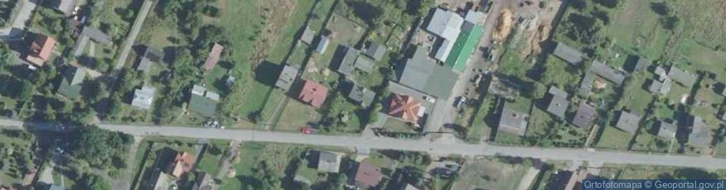Zdjęcie satelitarne Muzeum Dawnej Wsi ,,Domek Tkaczki