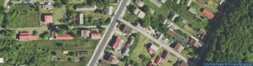 Zdjęcie satelitarne Muzeum - Dworek Krasińskich