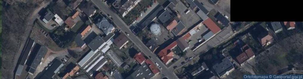 Zdjęcie satelitarne Muzeum Gazownictwa