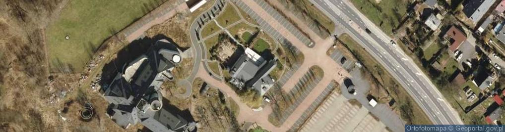 Zdjęcie satelitarne Muzeum Historii Modlina i Nowego Dworu Mazowieckiego