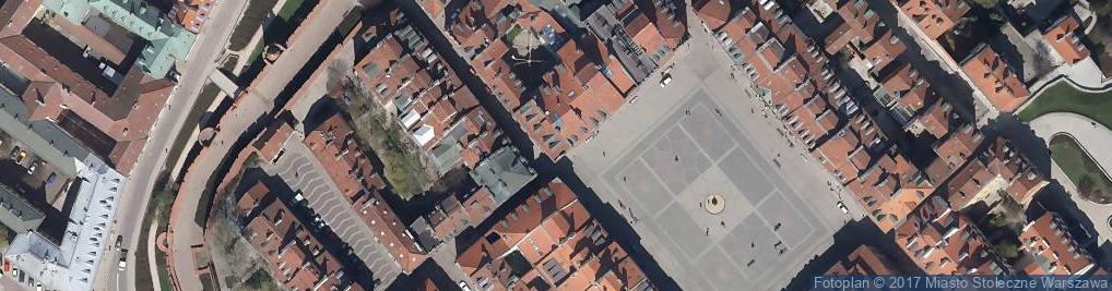 Zdjęcie satelitarne Muzeum Historyczne m.st. Warszawy