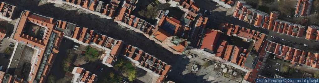 Zdjęcie satelitarne Muzeum Historyczne Miasta Gdańska