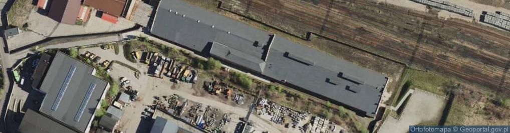 Zdjęcie satelitarne Muzeum Hutnictwa Cynku - Walcownia