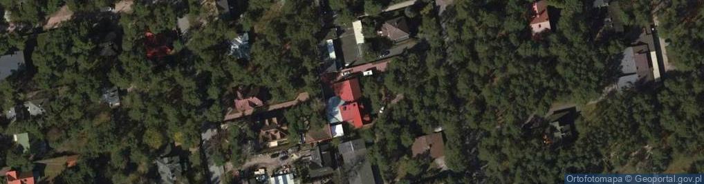 Zdjęcie satelitarne Muzeum II Korpusu Polskiego