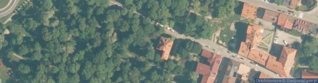 Zdjęcie satelitarne Muzeum Miejskie