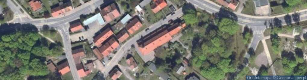Zdjęcie satelitarne Muzeum Mikołaja Kopernika - szpital św. Ducha