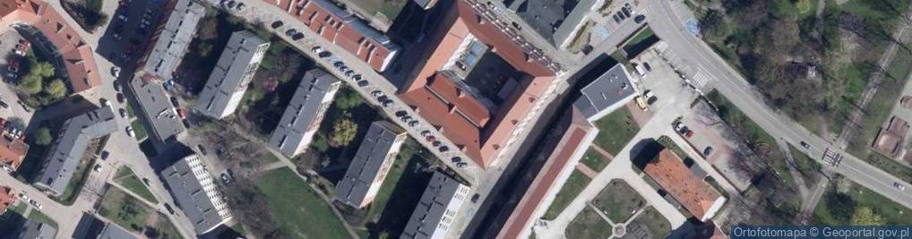 Zdjęcie satelitarne Muzeum Nyskie