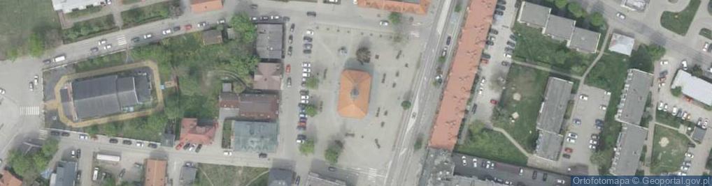 Zdjęcie satelitarne Muzeum Obojga Narodów w Bielsku Podlaskim