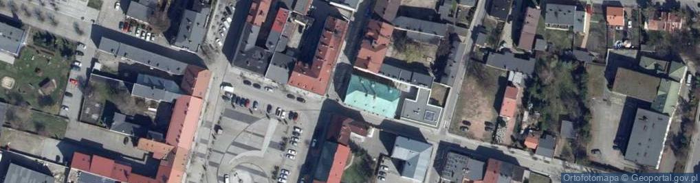 Zdjęcie satelitarne Muzeum Okręgowe