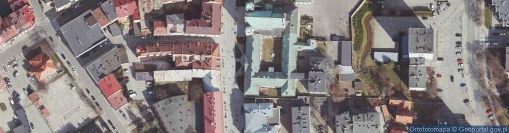 Zdjęcie satelitarne Muzeum Okręgowe