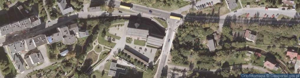 Zdjęcie satelitarne Muzeum Papiernictwa