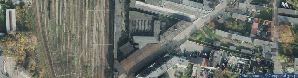 Zdjęcie satelitarne Muzeum Przemysłu Zapałczanego