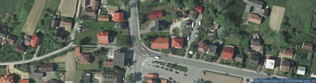 Zdjęcie satelitarne Muzeum Regionalne w Iwanowicach