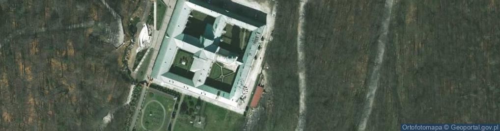 Zdjęcie satelitarne Muzeum św. Rafała Kalinowskiego i Misyjne