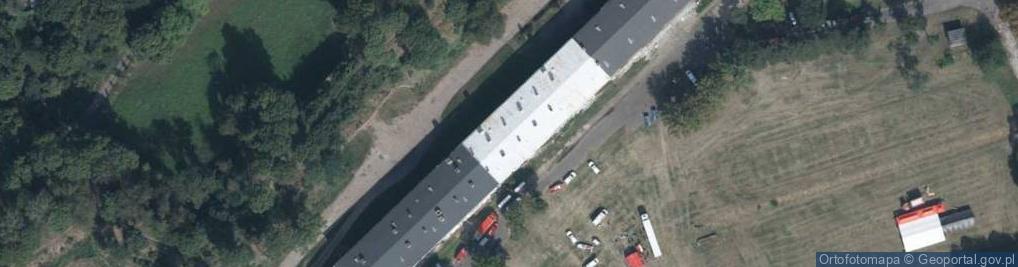 Zdjęcie satelitarne Muzeum Twierdzy Modlin