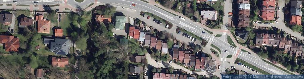 Zdjęcie satelitarne Muzeum Uzbrojenia i Wojskowości