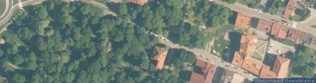 Zdjęcie satelitarne Muzeum w Chrzanowie