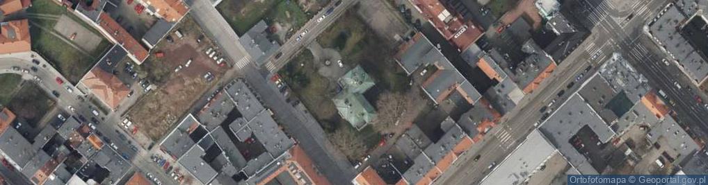 Zdjęcie satelitarne Muzeum w Gliwicach