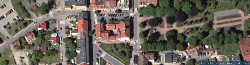 Zdjęcie satelitarne Muzeum w Mrągowie