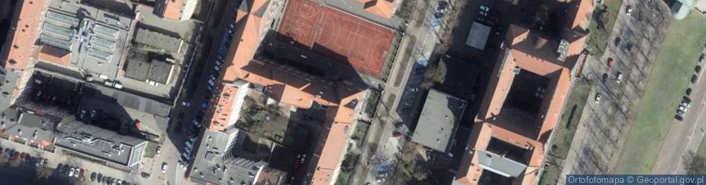 Zdjęcie satelitarne Oświaty