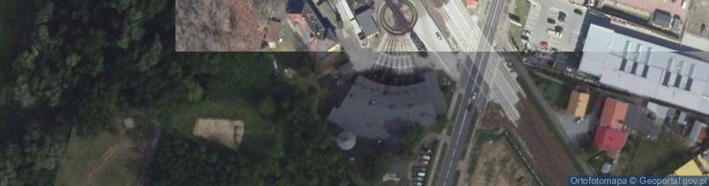 Zdjęcie satelitarne Parowozownia