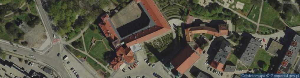 Zdjęcie satelitarne Piastów Śląskich